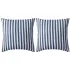 Perne de exterior, 2 buc., bleumarin, 60x40 cm, imprimeu dungi GartenMobel Dekor
