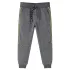 Pantaloni de trening pentru copii, gri melanj, 140 GartenMobel Dekor