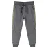 Pantaloni de trening pentru copii, gri melanj, 140 GartenMobel Dekor