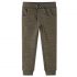 Pantaloni de trening pentru copii, kaki închis melanj, 140 GartenMobel Dekor