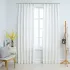 Draperii opace cu cârlige, 2 buc., ivoriu, 140 x 245 cm GartenMobel Dekor