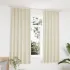 Draperii opace cu cârlige, 2 buc., negru, 140x175 cm, catifea GartenMobel Dekor