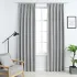 Draperii opace cu cârlige, 2 buc., gri, 140 x 225 cm GartenMobel Dekor