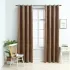 Draperii opace cu inele, 2 buc., negru, 140 x 245 cm, catifea GartenMobel Dekor