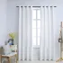 Draperii opace cu inele metalice, 2 buc, ruginiu, 140x245 cm GartenMobel Dekor