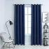 Draperii opace cu inele metalice, 2 buc., bej, 140 x 175 cm GartenMobel Dekor