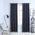 Draperii opace cu inele metalice, 2 buc., bej, 140 x 175 cm GartenMobel Dekor