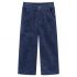 Pantaloni de copii din velur, bleumarin, 92 GartenMobel Dekor