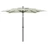 Umbrelă grădină 3 niveluri, stâlp aluminiu, roșu bordo, 2x2 m GartenMobel Dekor