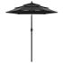 Umbrelă de grădină cu 3 niveluri, stâlp aluminiu, nisipiu, 2 m GartenMobel Dekor