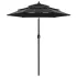 Umbrelă de grădină 3 niveluri, stâlp aluminiu, antracit, 2 m GartenMobel Dekor