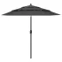 Umbrelă de grădină cu 3 niveluri, stâlp aluminiu, verde, 2,5 m GartenMobel Dekor