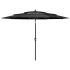 Umbrelă de grădină 3 niveluri, stâlp aluminiu, antracit, 3 m GartenMobel Dekor