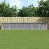 Coteț pui cu acoperiș gri deschis 1003x98x90 cm oțel galvanizat GartenMobel Dekor