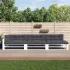 Perne de paleți, 7 buc., model cu frunze, material textil GartenMobel Dekor