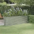 Strat înălțat grădină 224x40x68 cm oțel galvanizat GartenMobel Dekor