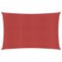 Pânză parasolar, roșu, 3,5x4,5 m, HDPE, 160 g/m² GartenMobel Dekor