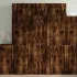 Dulap depozitare stejar fumuriu 80x42,5x225 cm lemn prelucrat GartenMobel Dekor