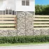 Coș gabion arcuit, 200x50x140/160 cm, fier galvanizat GartenMobel Dekor