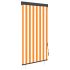 Jaluzea tip rulou de exterior, alb și portocaliu, 80 x 250 cm GartenMobel Dekor