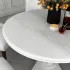 Folie de protecție masă, transparent, Ø 60 cm, PVC, 1,6 mm GartenMobel Dekor