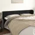 Tăblie de pat cu aripioare gri închis 203x23x78/88 cm catifea GartenMobel Dekor
