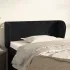 Tăblie de pat cu aripioare gri închis 93x23x78/88 cm catifea GartenMobel Dekor