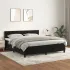 Pat box spring cu saltea, roz, 160x200 cm, catifea GartenMobel Dekor