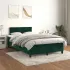 Pat box spring cu saltea, roz, 120x200 cm, catifea GartenMobel Dekor