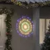 Lumină stelară de Crăciun 140 LED-uri 2 buc., multicolor, 17 cm GartenMobel Dekor