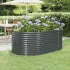 Strat înălțat grădină 175x100x68 cm oțel vopsit electrostatic GartenMobel Dekor