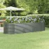 Strat înălțat grădină 322x100x68 cm oțel galvanizat GartenMobel Dekor