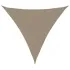 Pânză parasolar, bej, 6x6x6 m, țesătură oxford, triunghiular GartenMobel Dekor