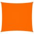 Parasolar, portocaliu, 3x3 m, țesătură oxford, pătrat GartenMobel Dekor