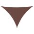 Parasolar, maro, 4x4x4 m, țesătură oxford, triunghiular GartenMobel Dekor