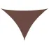 Parasolar, cărămiziu, 5x5x6 m, țesătură oxford, triunghiular GartenMobel Dekor