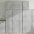 Dulap de depozitare, gri beton, 80x42,5x225 cm, lemn prelucrat GartenMobel Dekor