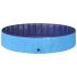 Piscină pliabilă pentru câini albastru 160 x 160 x 30 cm PVC GartenMobel Dekor