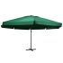 Umbrelă de soare de exterior, stâlp aluminiu, antracit, 600 cm GartenMobel Dekor