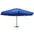 Umbrelă de soare de exterior, stâlp aluminiu, antracit, 600 cm GartenMobel Dekor