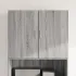 Dulap de perete, stejar fumuriu, 80x42,5x64 cm, lemn compozit GartenMobel Dekor