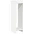 Suport pentru plante cu raft 2 pcs Gri Beton 30 x 30 x 100 cm GartenMobel Dekor