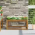 Perna de Șezut pentru Exterior Gri 80 x 40 x 8 cm GartenMobel Dekor