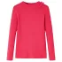 Tricou pentru copii cu mâneci lungi, roz aprins, 128 GartenMobel Dekor