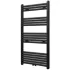 Radiator port-prosop încălzire centrală baie drept negru 500 x 764 mm GartenMobel Dekor