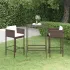Set mobilier bar de grădină cu perne, 5 piese, maro, poliratan GartenMobel Dekor