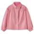 Bluză pentru copii cu mâneci bufante, roze antichizat, 92 GartenMobel Dekor