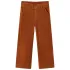 Pantaloni copii din velur, coniac, 104 GartenMobel Dekor