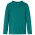 Tricou de copii cu mâneci lungi, tricot cu nervuri, ocru închis, 128 GartenMobel Dekor