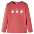 Tricou pentru copii cu mâneci lungi, roz ars, 128 GartenMobel Dekor